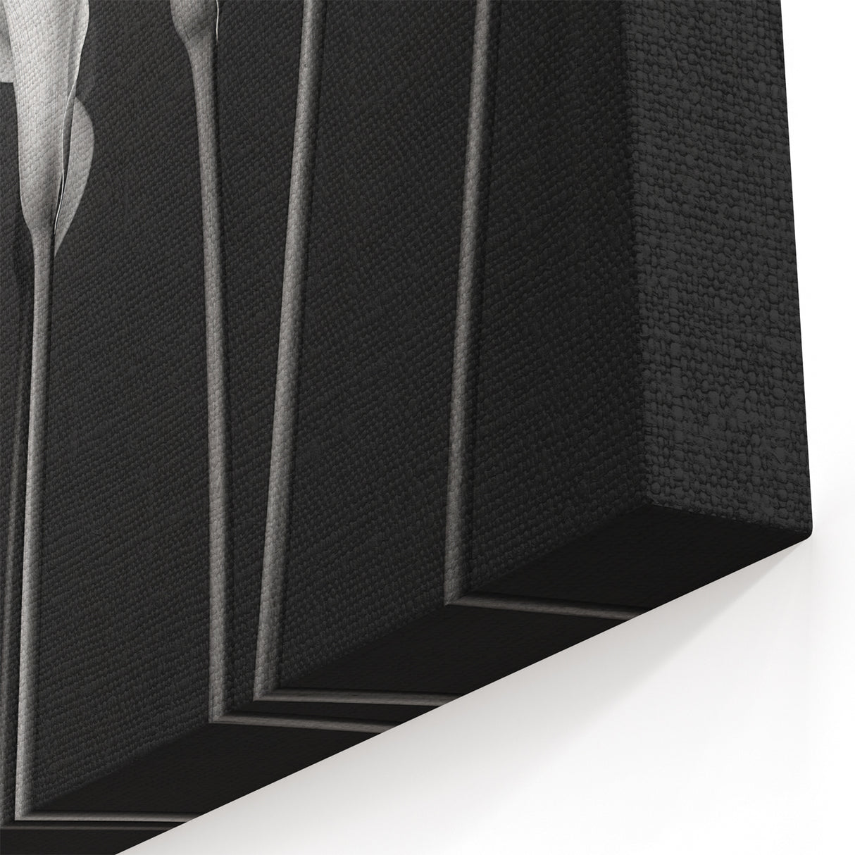 Minimalist Black and White Lily Flower Art | Botanical Wall Decor Print