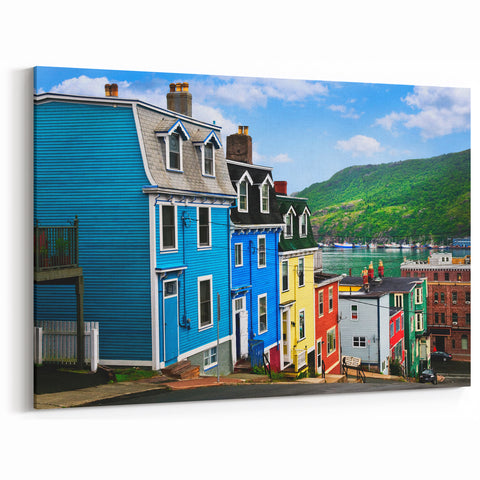 Scenic Newfoundland Photography - Colorful St. John’s Wall Art - Coastal Views