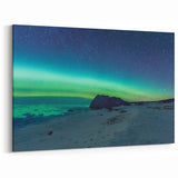 Aurora Borealis in Newfoundland - Stunning Night Sky Wall Art - Coastal Print