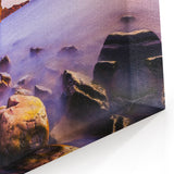 Coastal Sunset Newfoundland - Serene Cliffs and Ocean View Wall Art