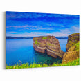 Dramatic Newfoundland Coastal Cliffs - Scenic Ocean View Wall Art