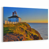 Sunset Over Newfoundland Lighthouse - Coastal Landscape Wall Art Print
