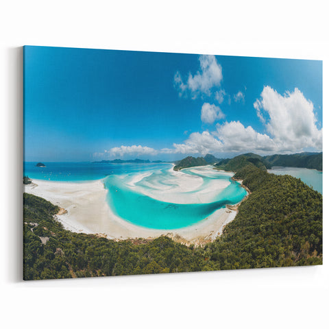 Great Barrier Reef Wall Art - Coastal Beach and Ocean Canvas Prints