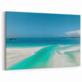 Great Barrier Reef Wall Art - Serene Ocean and Beach Canvas Prints