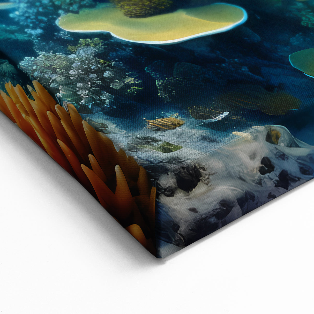 Underwater Coral Photography - Great Barrier Reef Ocean Canvas Art