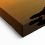 Melbourne Skyline at Sunset Wall Art - Vibrant Melbourne Cityscape Canvas