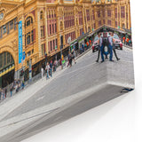 Flinders Street Station Wall Art - Melbourne Landmark Cityscape Print