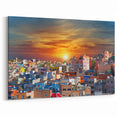 Guanajuato Wall Art - Sunset Cityscape Canvas