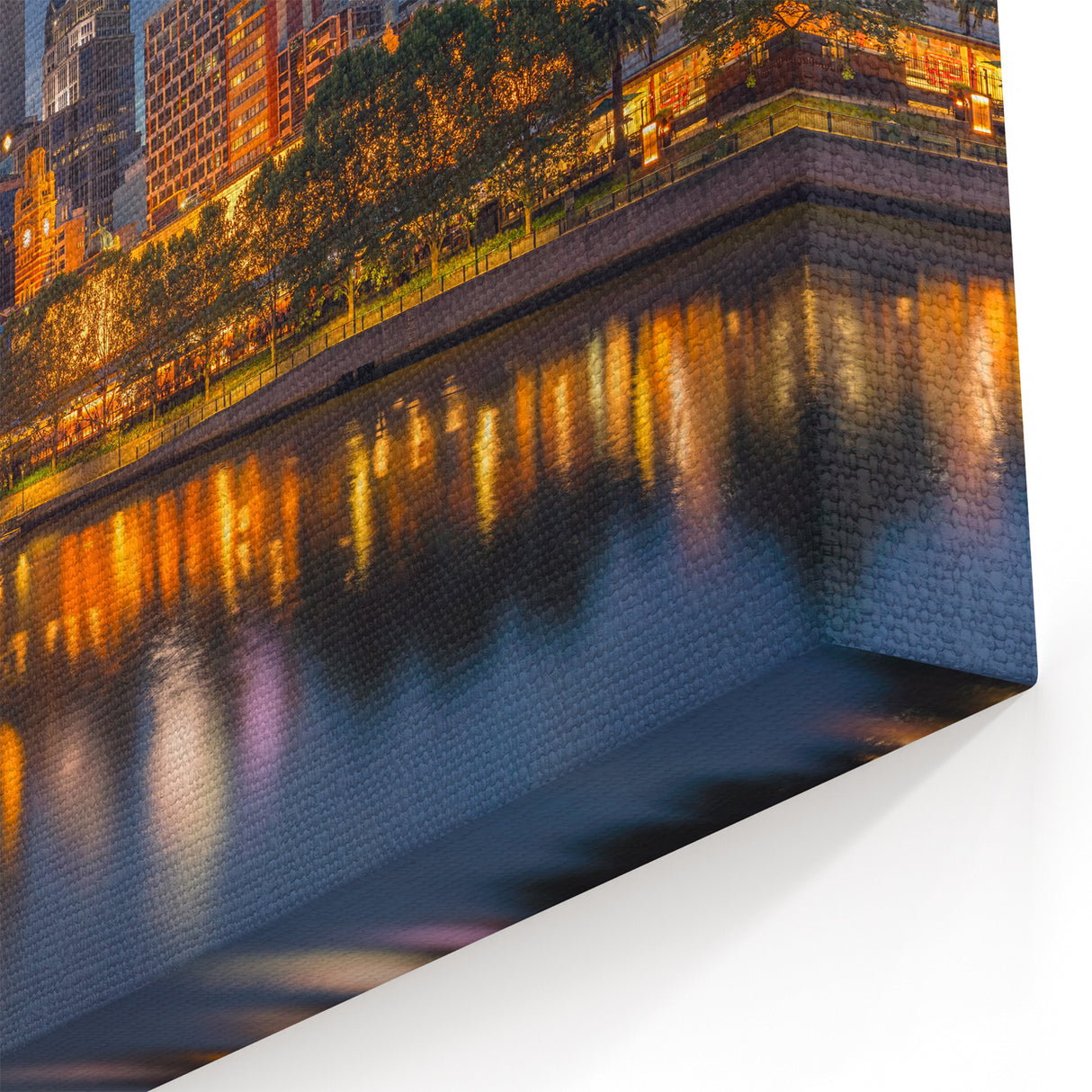 Melbourne Twilight Skyline Wall Art - Stunning Cityscape Canvas Print