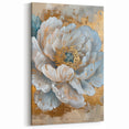 Peony Botanical Art - Modern Floral Canvas Print for Elegant Home Decor