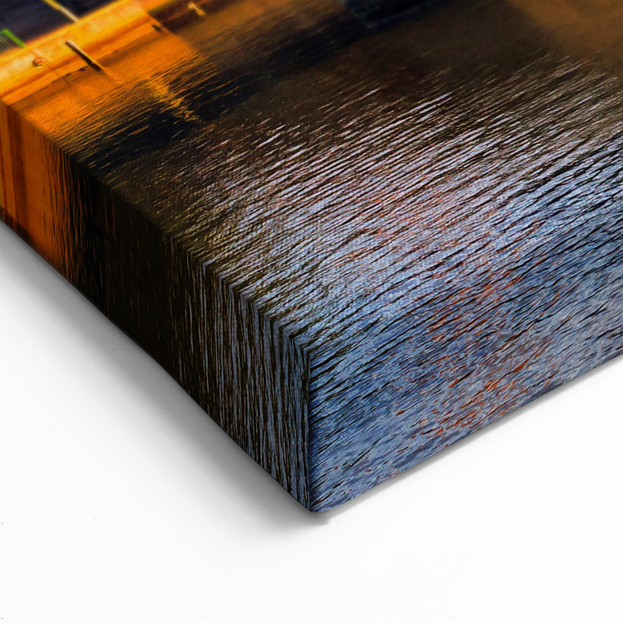 Melbourne Skyline and Bridge Wall Art - Historic Cityscape Canvas Print