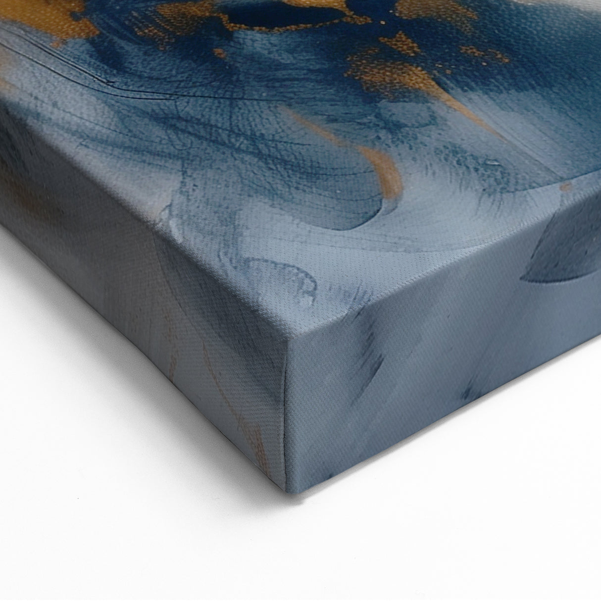 Peony Wall Art - Luxurious Botanical Canvas Print with Gold Accents