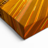 Melbourne Highway Nightscape Wall Art - Vibrant City Lights Canvas Print