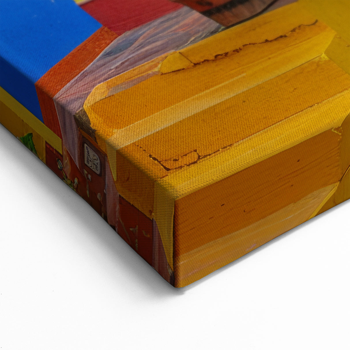 Guanajuato Wall Art - Colorful Street Stairs Canvas