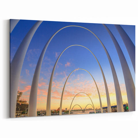 Stunning Perth Cityscape Print - Australia Wall Art Scenic Perth Art