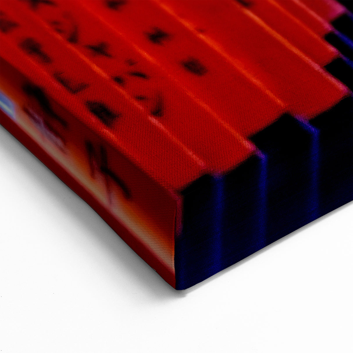 Kyoto Canvas Prints - Vibrant Torii Gate Path with Blue Accents