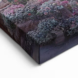 Kyoto Wall Art - Moonlit Traditional Village with Japanese Architecture