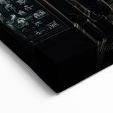 Kyoto Nightscape Art - Illuminated Streets and Mountains at Dusk