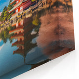 Kyoto Cherry Blossom Art - Pagoda, Mount Fuji, and Spring Reflections