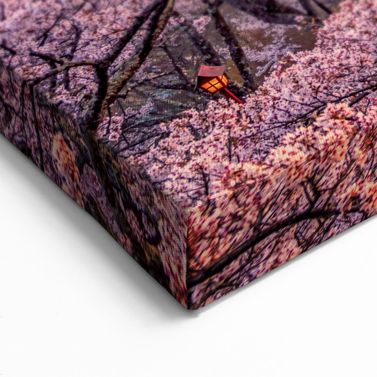 Mount Fuji Pagoda at Sunset - Japanese Scenic Art for Home Decor