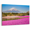 Vibrant Mount Fuji Canvas - Japanese Scenic Art for Home Decor