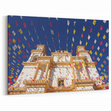 Mexico City Skyline Art - Iconic Palacio de Bellas Artes Canvas Print