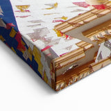 Mexico City Skyline Art - Iconic Palacio de Bellas Artes Canvas Print