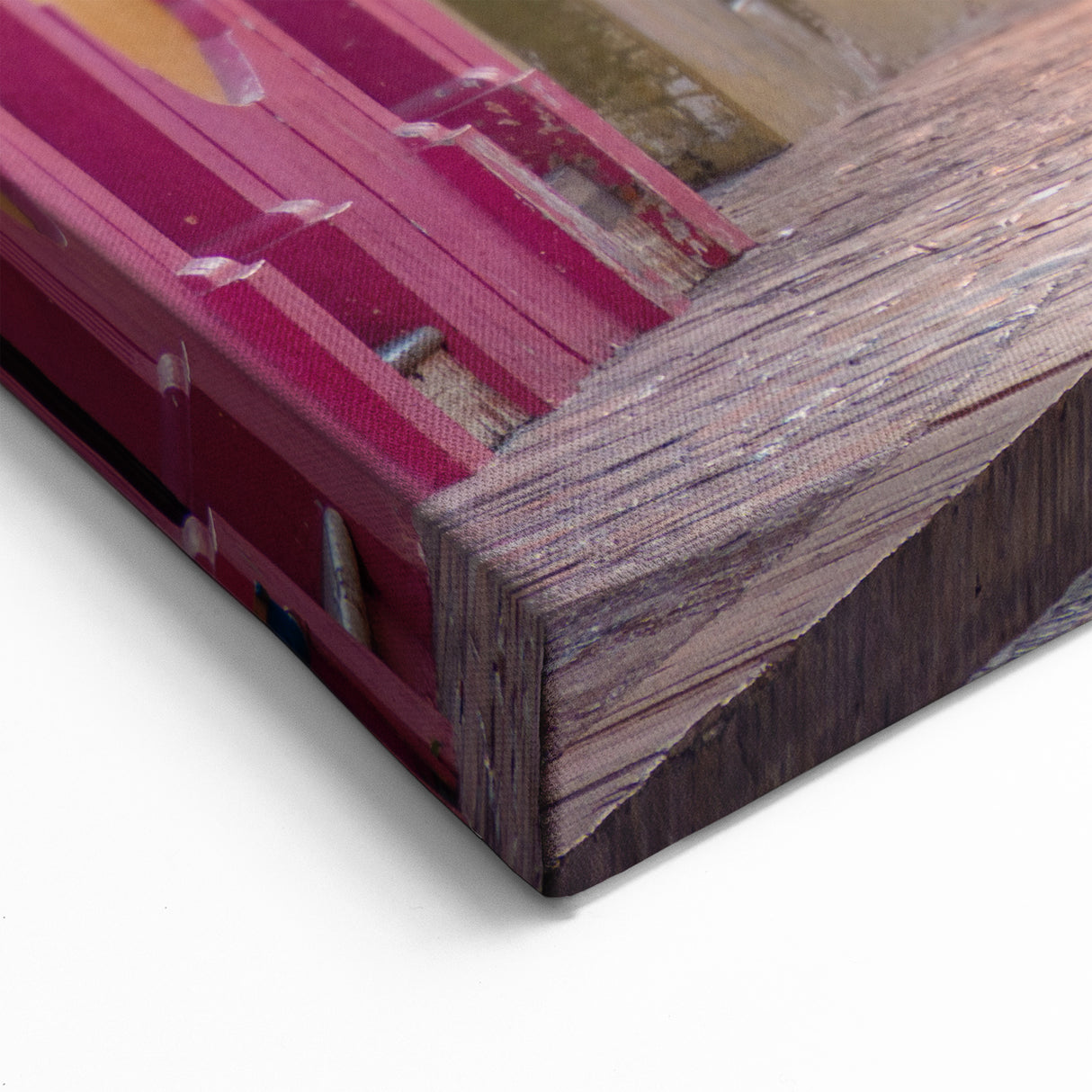 Mexico City Street Scene Art - Vibrant Historic Architecture Canvas Print