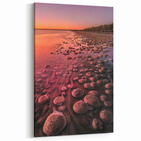 Scenic Perth Coastline Print - Australia Wall Art Perth Landscape Canvas