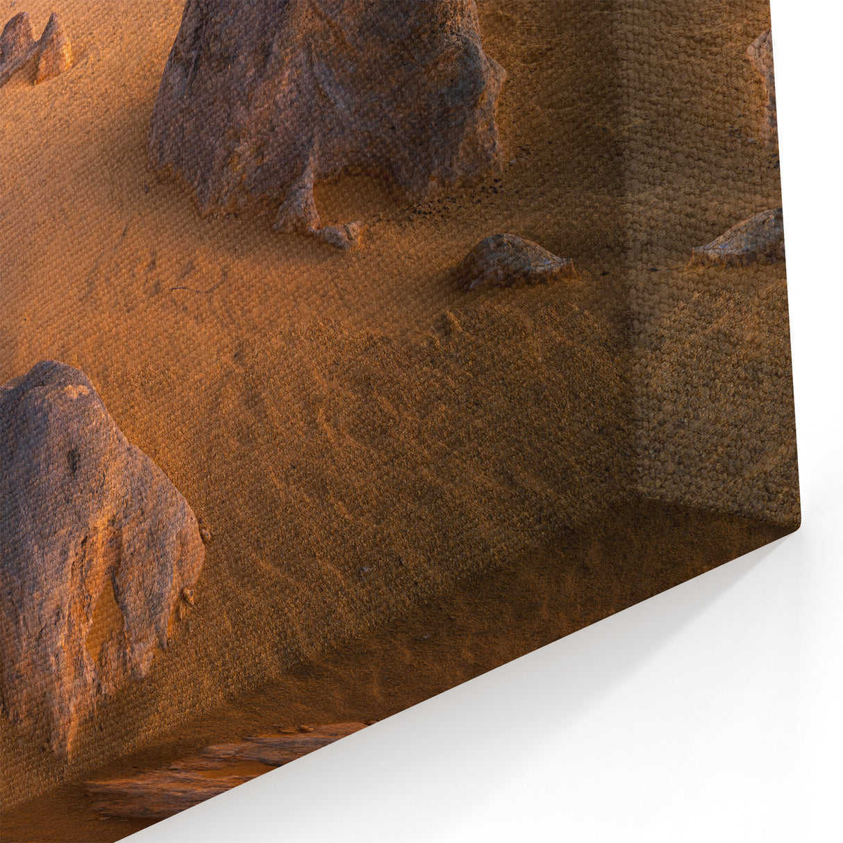 Perth Landscape Canvas - Pinnacles Desert Australia Wall Art Sunset Scenery