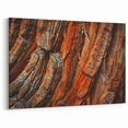 Redwood Tree Bark Texture Art - Natural Sequoia Close-Up Canvas Print