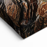 Redwood Tree Bark Texture Art - Natural Sequoia Close-Up Canvas Print