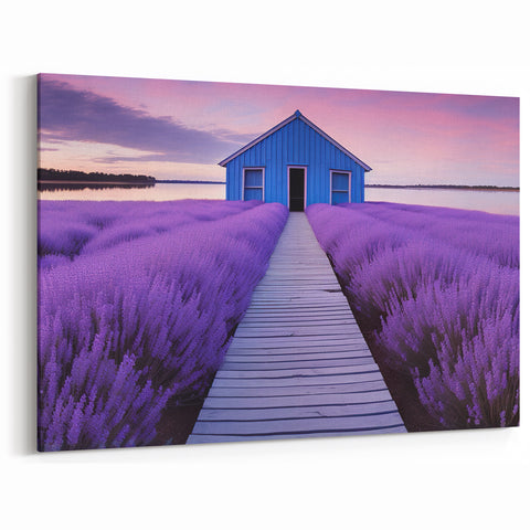Perth Lavender Field Print - Australia Wall Art Scenic Perth Landscape