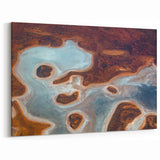 Queensland Landscape Prints - Aerial Earth Tones and Coastal Art