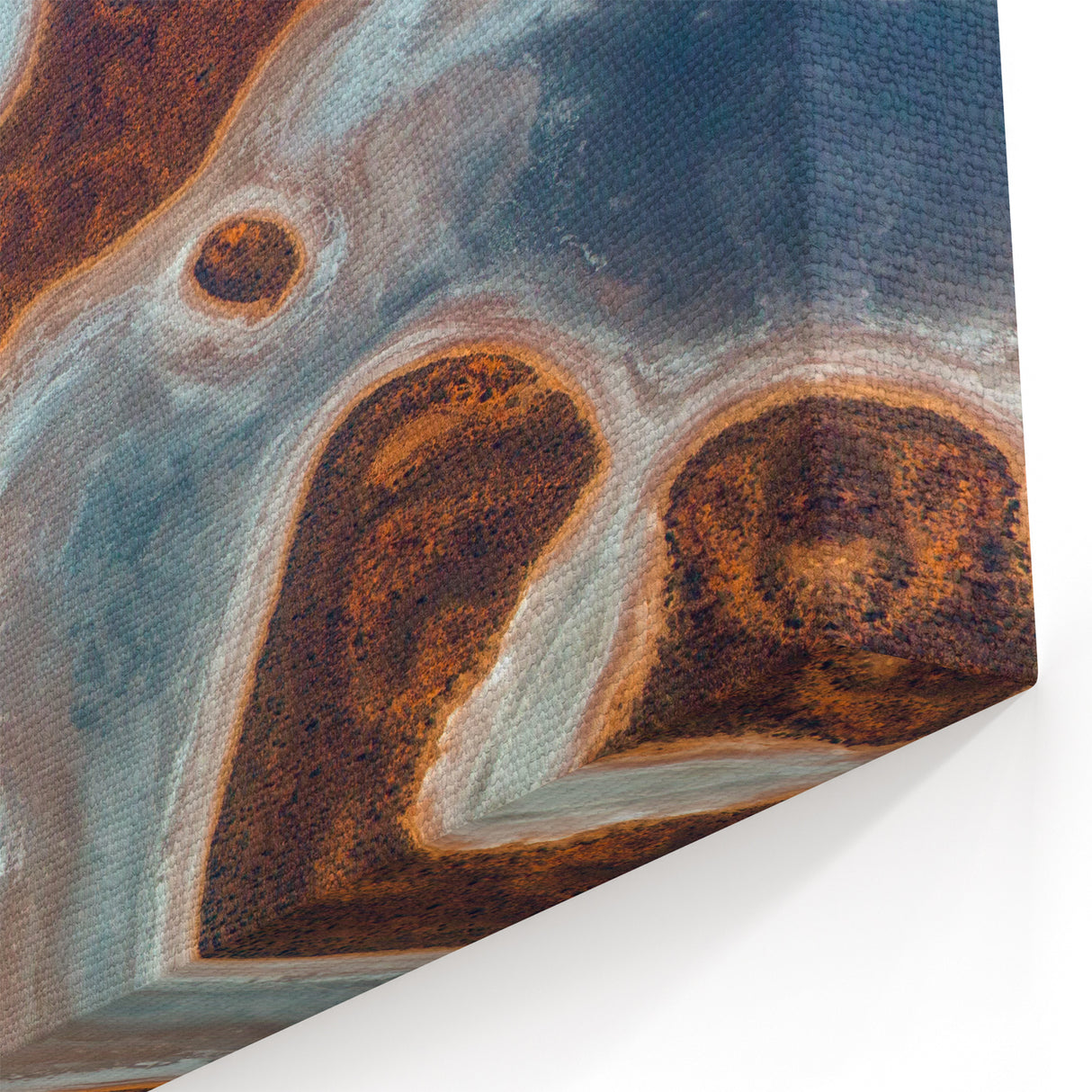 Queensland Landscape Prints - Aerial Earth Tones and Coastal Art