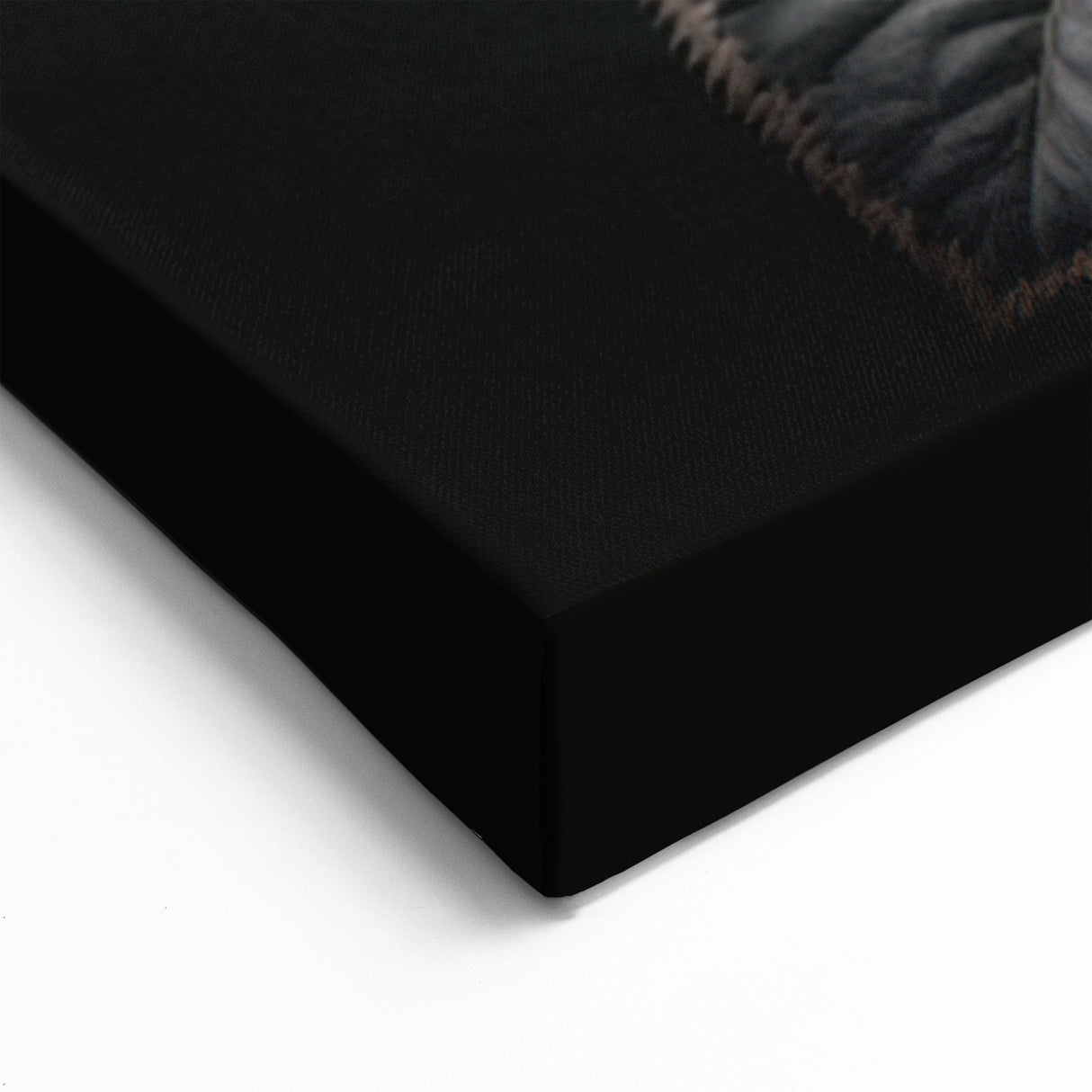 Purple Rose Wall Art – Elegant Floral Rose Canvas Print with Metallic Hues