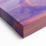 Mexico City Skyline Art – Angel of Independence at Sunset Canvas Print