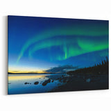 Northern Lights Reflection – Scenic Northwest Territories Wall Art