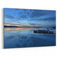 Twilight Reflections on Lake – Peaceful Northwest Territories Wall Art
