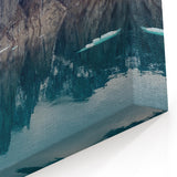 Towering Arctic Peaks – Majestic Mountain Reflection Wall Art