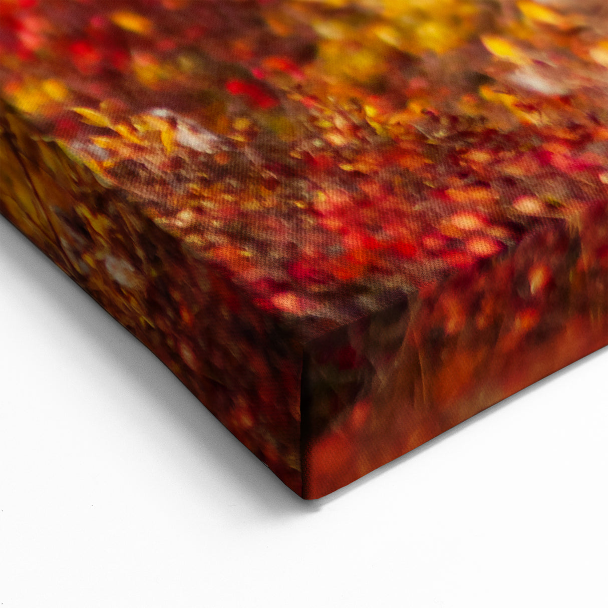 Caribou in Autumn Tundra – Vibrant Wildlife Wall Art from Northwest Territories