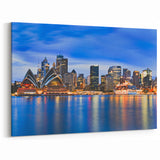 Sydney Wall Art - Stunning Sydney Opera House and Harbour Bridge Canvas Prints