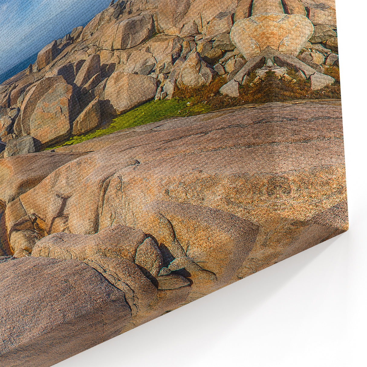 Scenic Nova Scotia Lighthouse Art - Coastal Landscape Canvas Wall Art