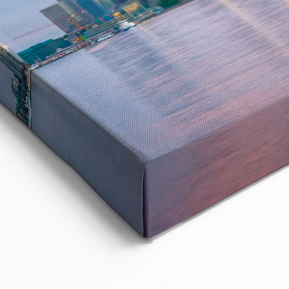 Halifax Skyline at Sunset - Vibrant Nova Scotia Cityscape Canvas Art