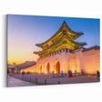 Korean Palace at Sunset - Stunning Cultural Architecture Art Print