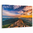 Korean Mountain Sunset - Breathtaking Scenic Landscape Art Print