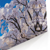 Snowy Korean Branches - Scenic Winter Landscape Art Print