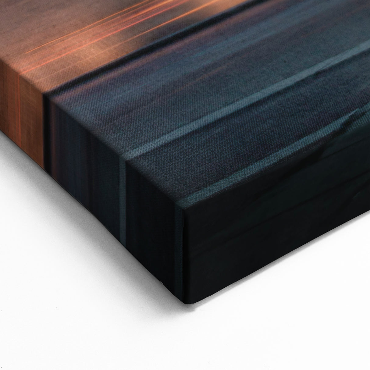 Korean Palace Under Starry Sky - Traditional Wall Art on Rolled Canvas