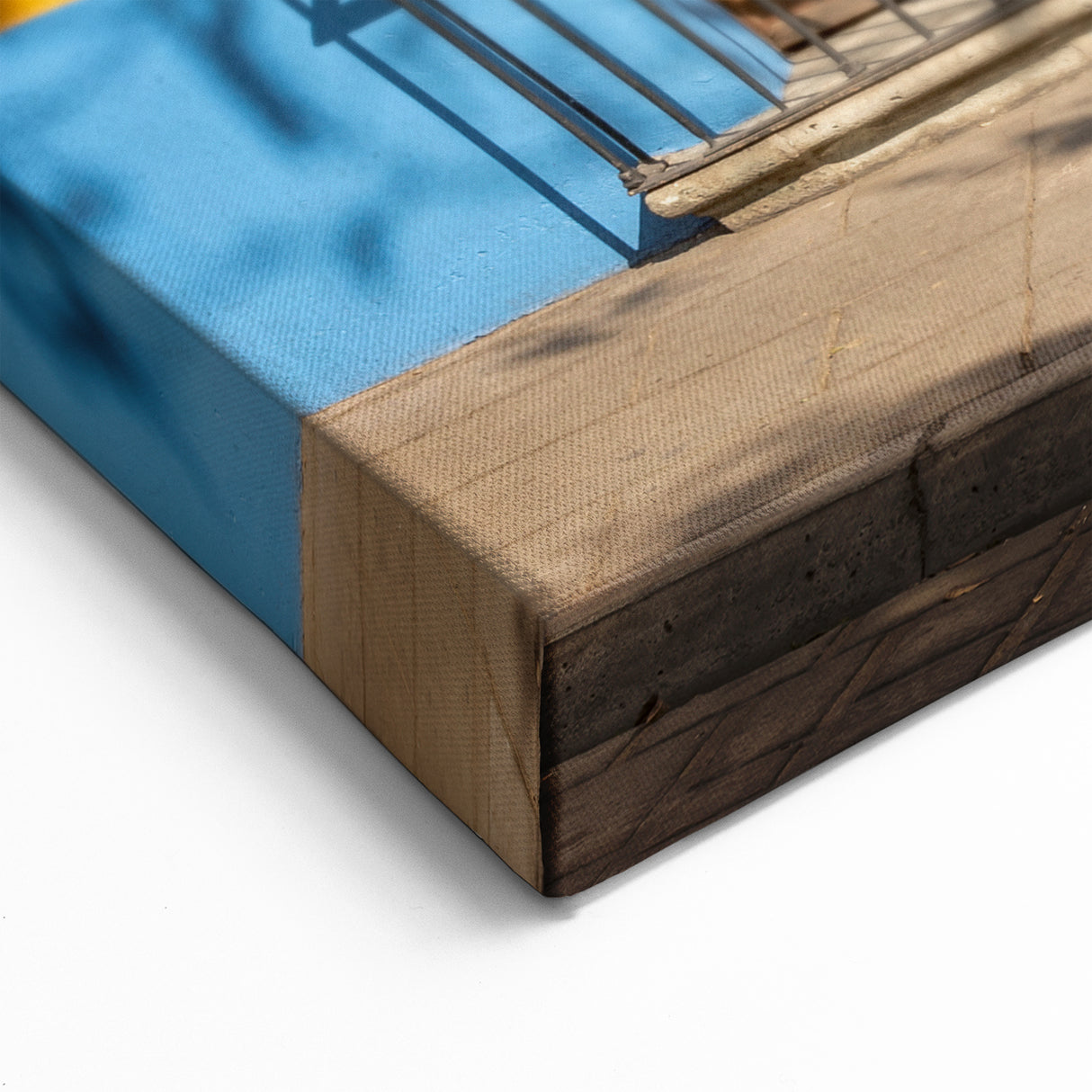 Oaxaca Street Art - Colorful Mexican Architecture Canvas Print