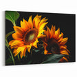 Bold Sunflower Wall Art | Striking Sunflower Canvas for Home Decor